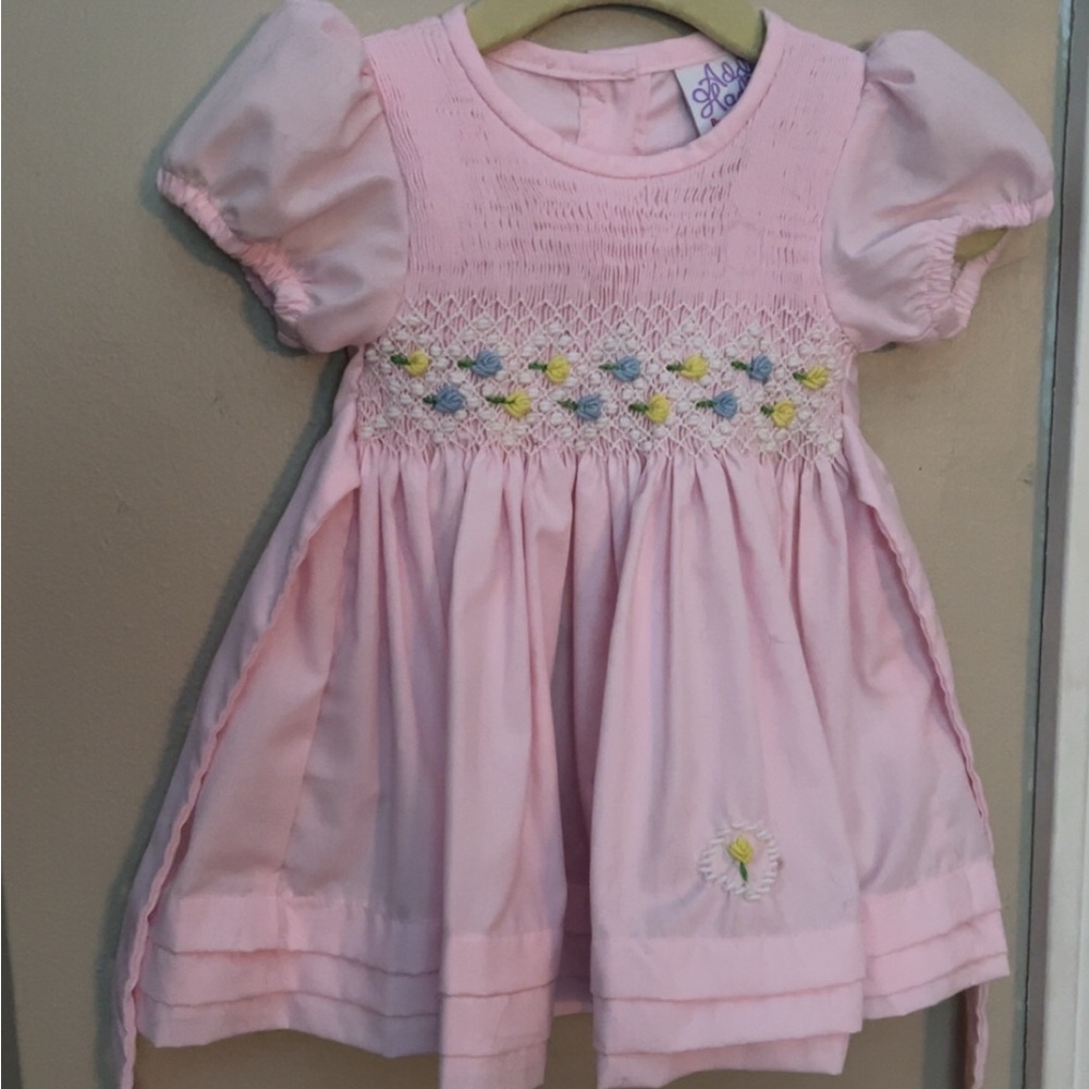 Addie Hadlie Smocked dress